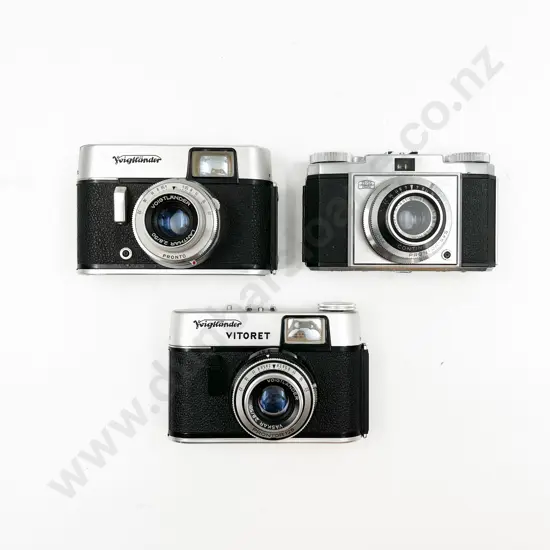 Three Rangefinder Film Cameras