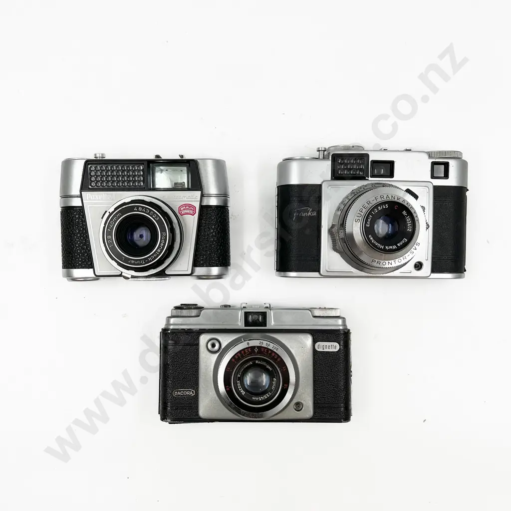 Three Rangefinder Film Cameras Image 1++