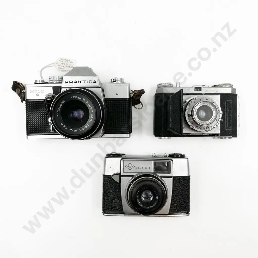 Praktica SLR & Two Rangefinders Image 1++