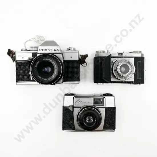 Praktica SLR & Two Rangefinders