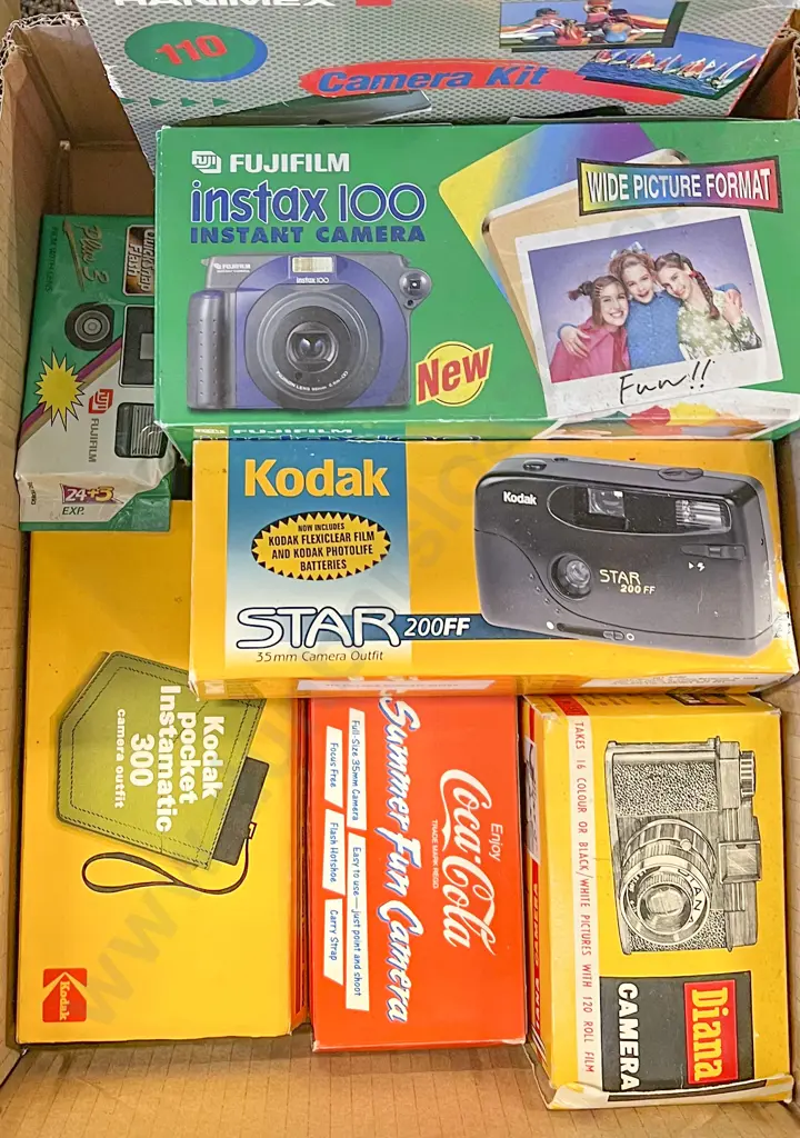 Seven Various Boxed Cameras Image 1++
