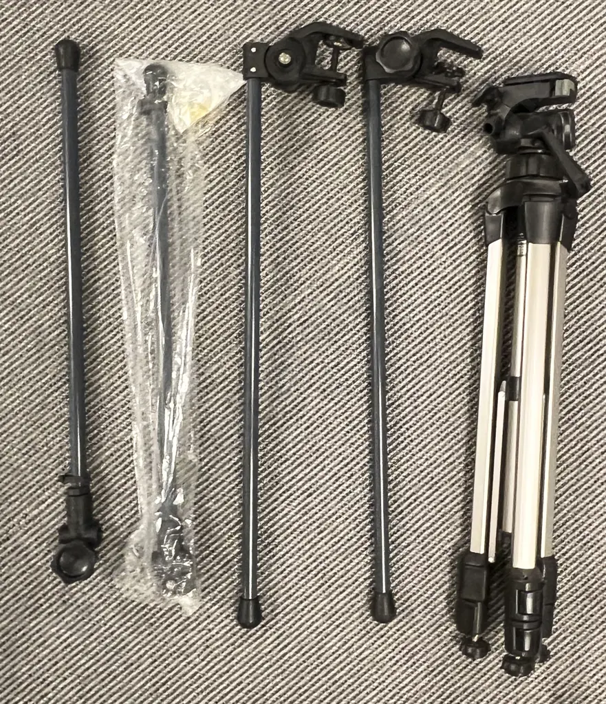 SLIK Tripod & Two Clamps Image 1++