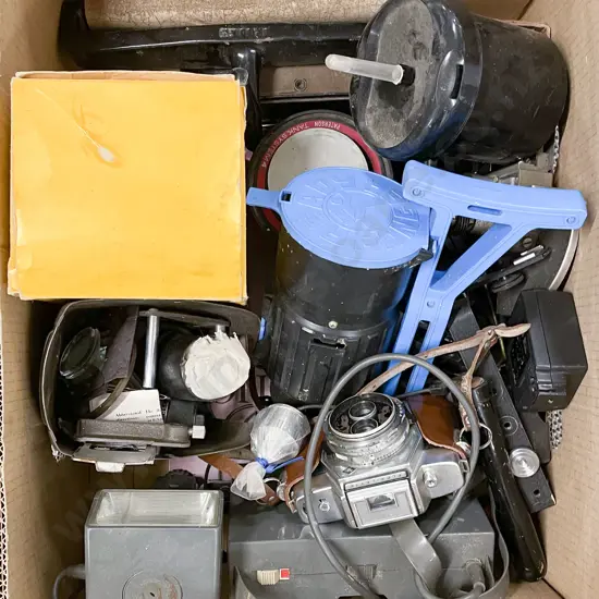Assortment of Camera Equipment