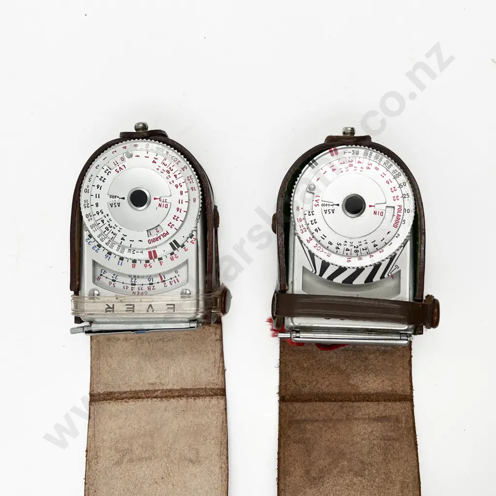 Three Cased Cameras with Two Light Meters Image 1++