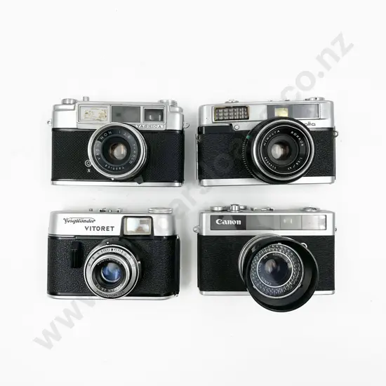 Four Assorted Cameras