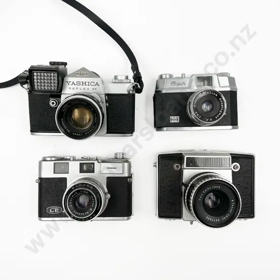 Four Assorted Cameras