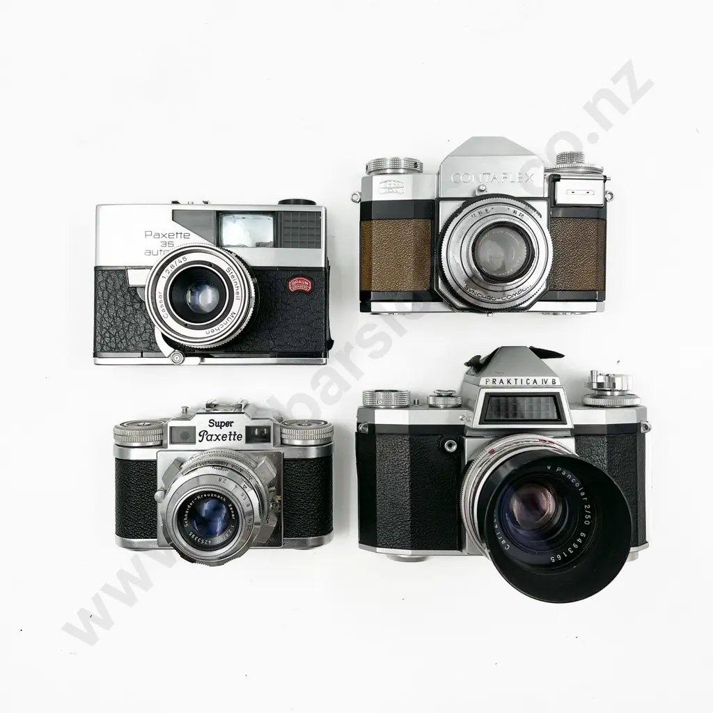 Four Assorted Cameras Image 1++