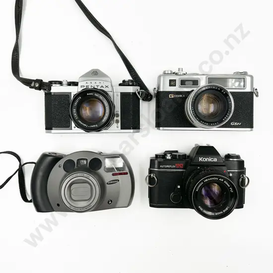 Four Assorted Cameras