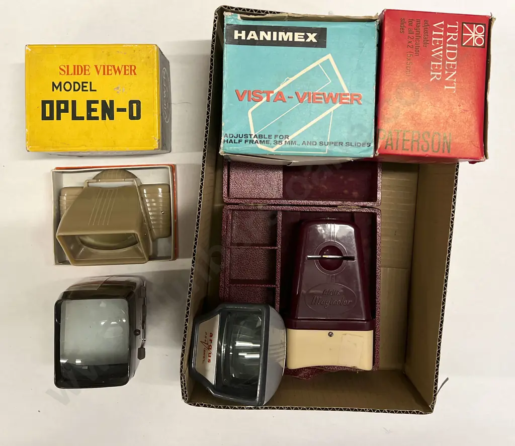 Six Various Film Slide Viewers Image 1++