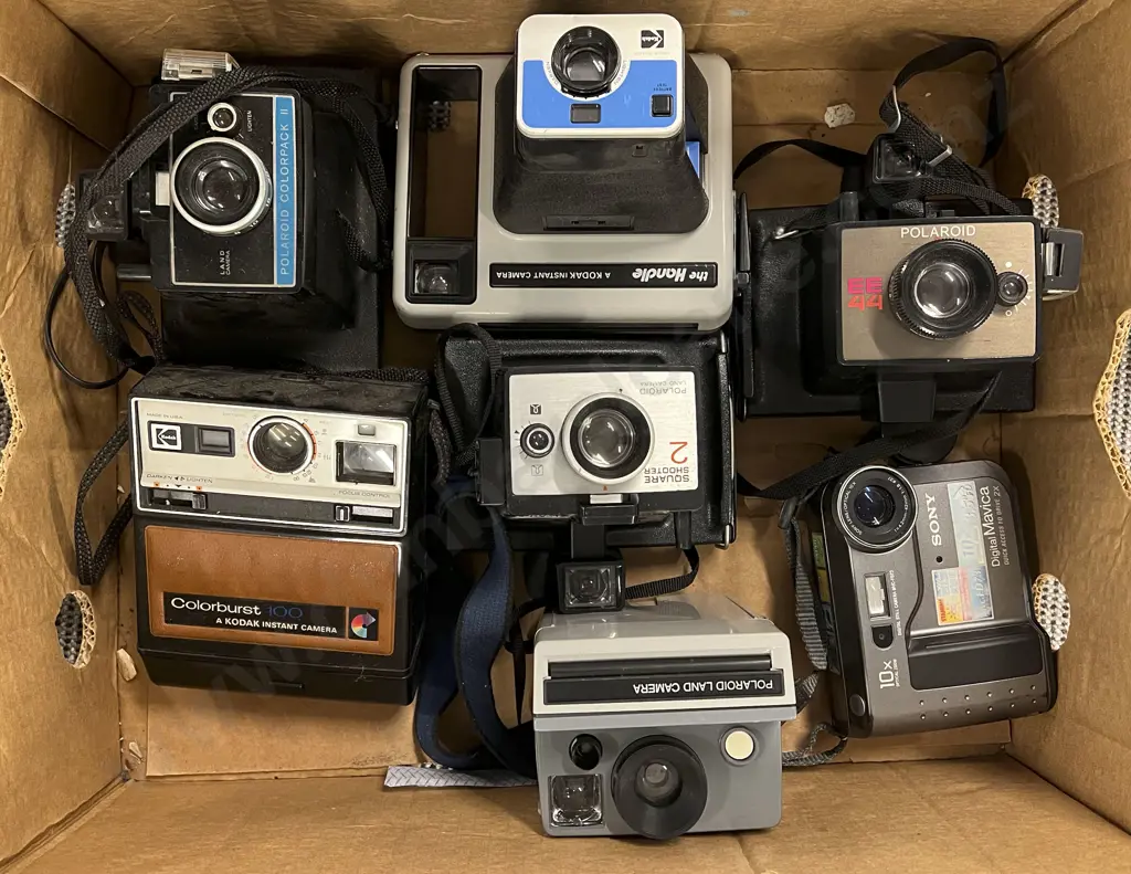 Six Various Instant Cameras and Other Image 1++