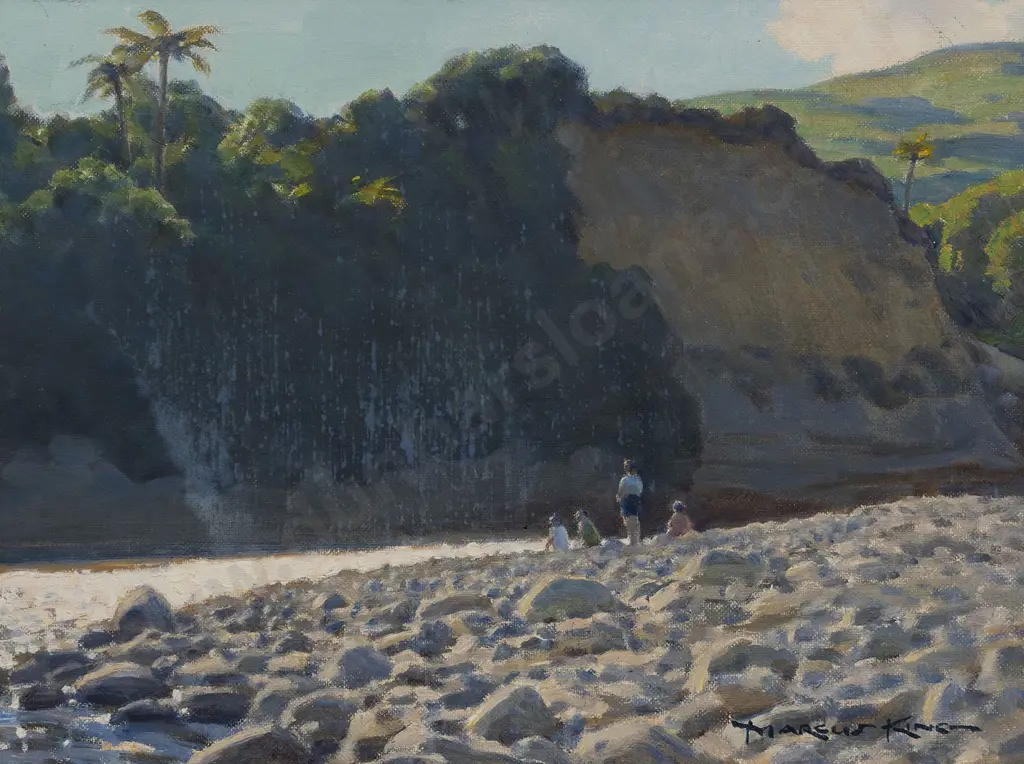 Marcus King (1891-1983) - River Bank Image 1++