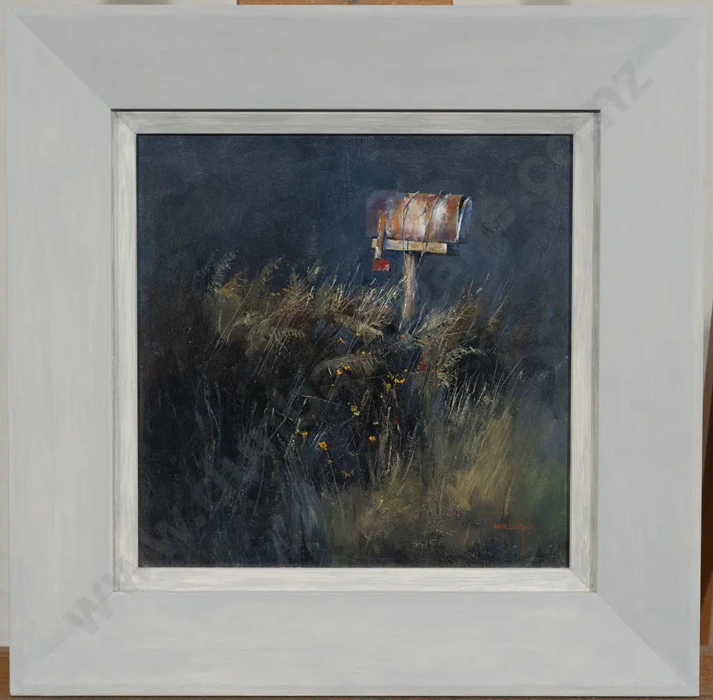 Colin Wynn (b 1950) - Mailbox Burkes Creek Image 1++