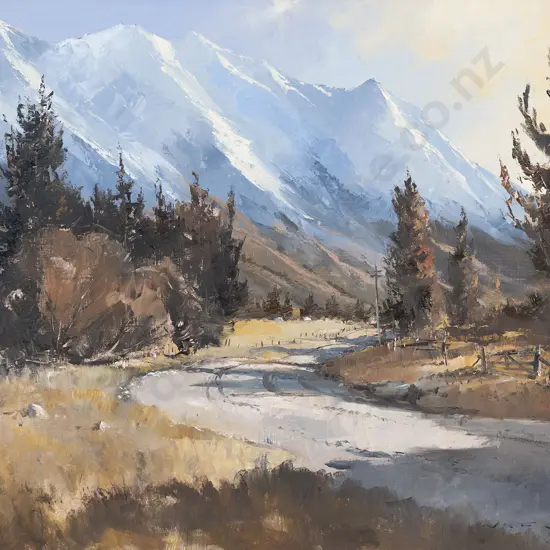 William Francis Moore (1934 - 2020) - South Bank Rakaia River Valley