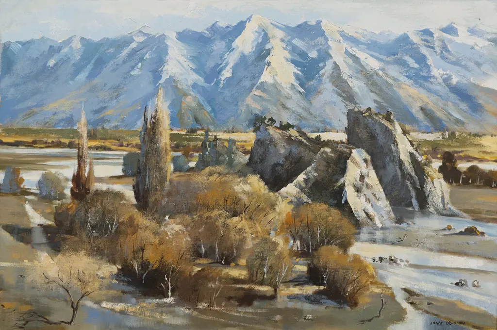 Lance O'Gorman (b1940) - Shingle Beds Hamner Springs Image 1++