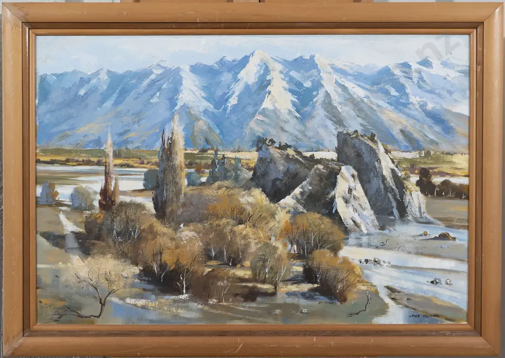 Lance O'Gorman (b1940) - Shingle Beds Hamner Springs Image 1++