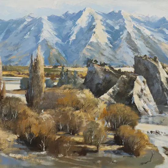 Lance O'Gorman (b1940) - Shingle Beds Hamner Springs