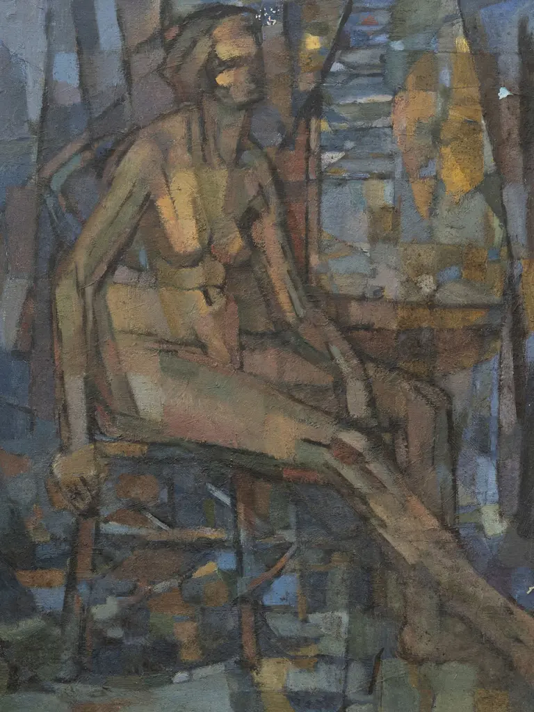 Edward Hill (b 1927) - Nude Study Image 1++