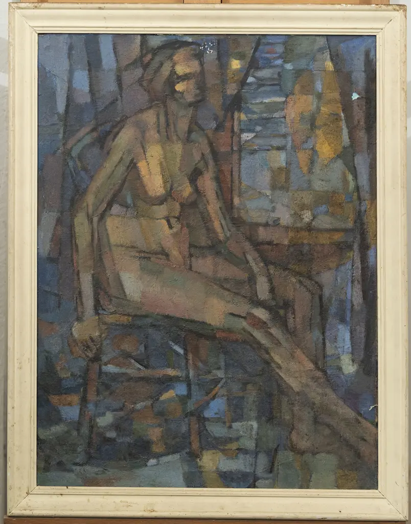 Edward Hill (b 1927) - Nude Study Image 1++