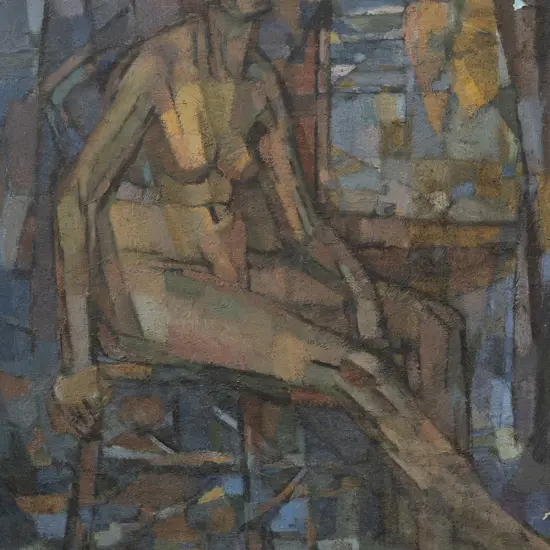 Edward Hill (b 1927) - Nude Study