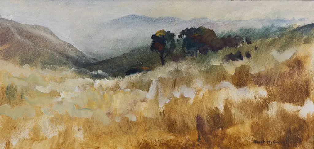 Robert McDowell (b 1937) - Morning Mist from Kennedy's Bush II Image 1++