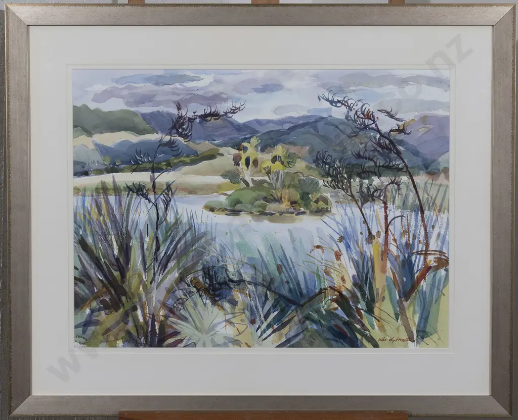 Wendy Masters - View through The Flax Flowers Image 1++