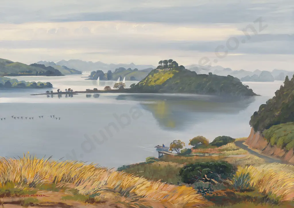 Cyril Whiteoak (1920 - 2009) - Nelson Lakes Image 1++
