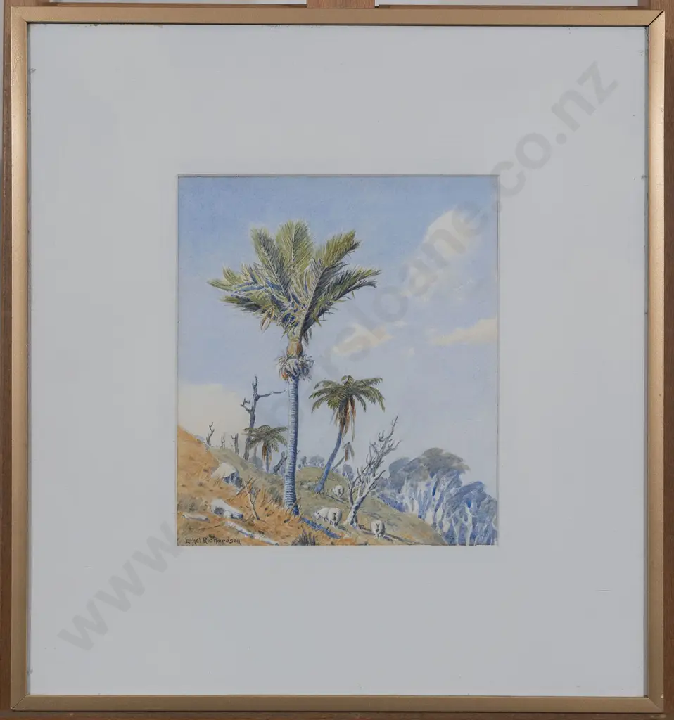 Ethel Richardson (1869 - 1946) - Nikau Palm Image 1++