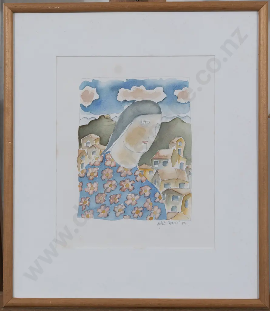 Agnes Wood (1912 - 2013) - Portrait Image 1++