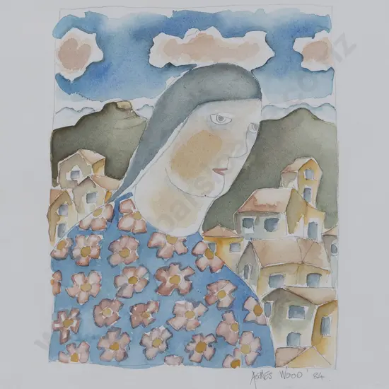 Agnes Wood (1912 - 2013) - Portrait