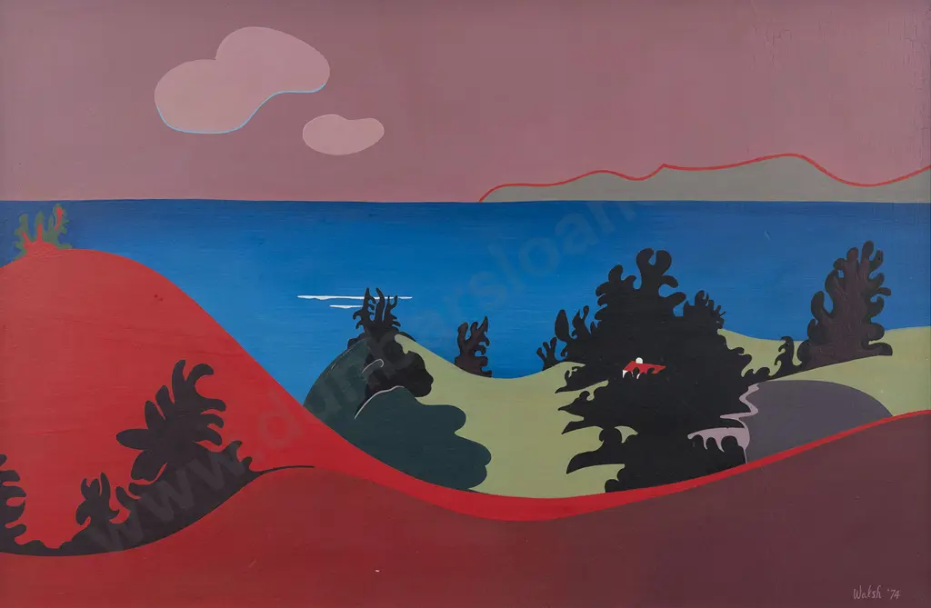 B C Walsh - Coastal Patterns No I Image 1++
