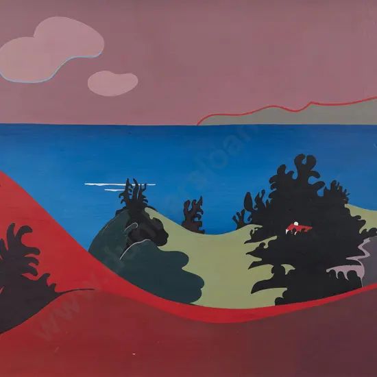 B C Walsh - Coastal Patterns No I