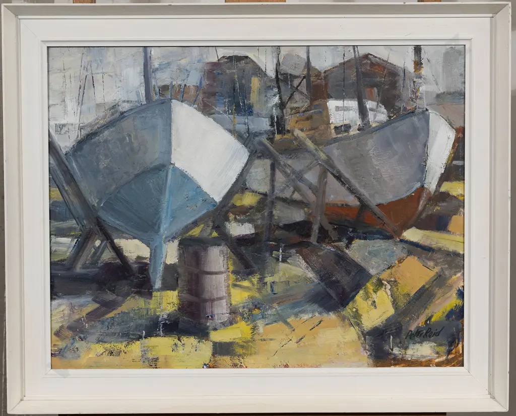 Peter Reid - Boats in Dry Dock Image 1++