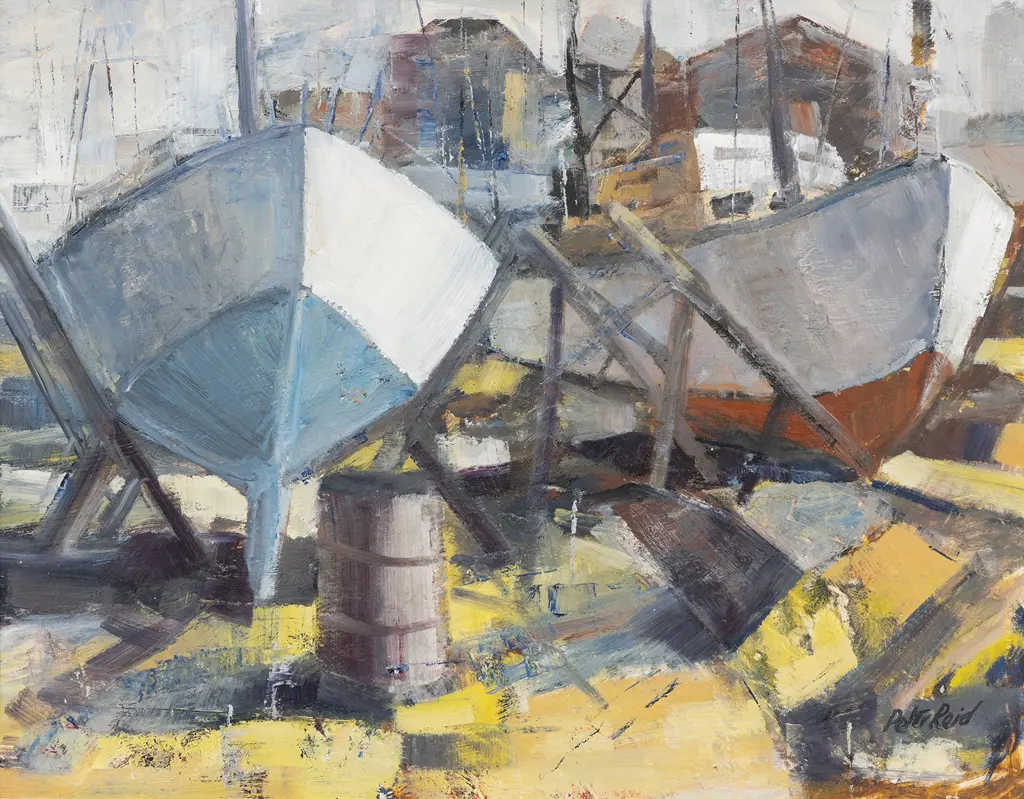 Peter Reid - Boats in Dry Dock Image 1++