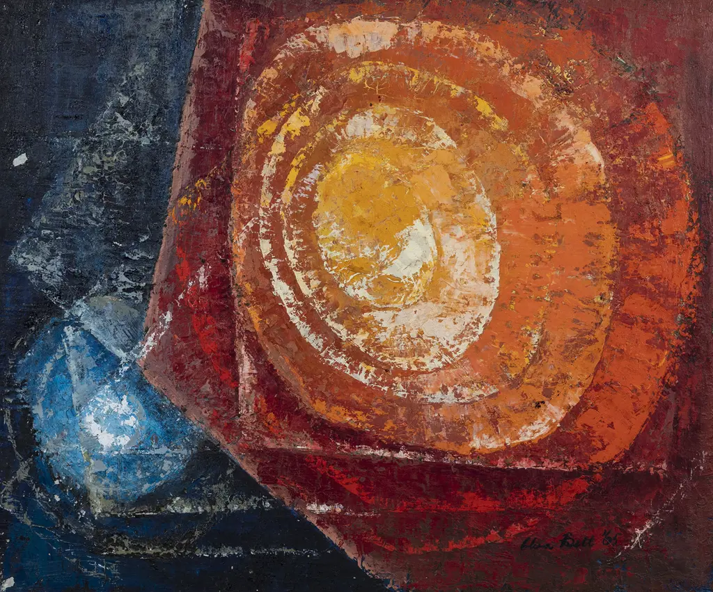 Elva Bett - The Sun & The Moon (A/F) Image 1++