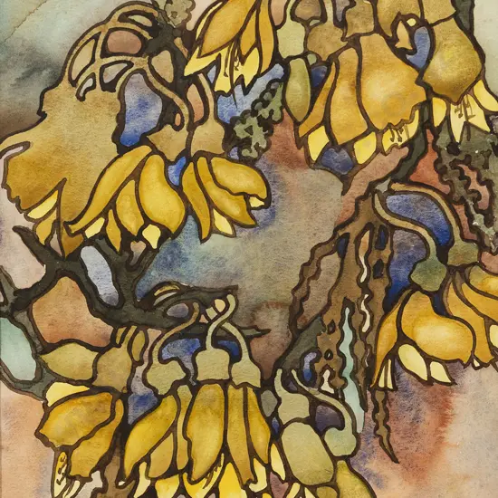 Lynette Rawlingson - Kowhai Study