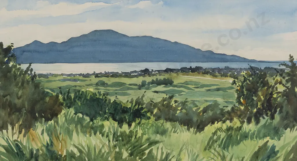 Arthur Briscoe (1920 - 1997) - Kapiti Island Image 1++