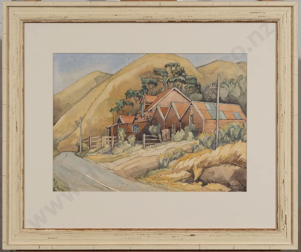 Richard B Pike - Roadside Barn Image 1++