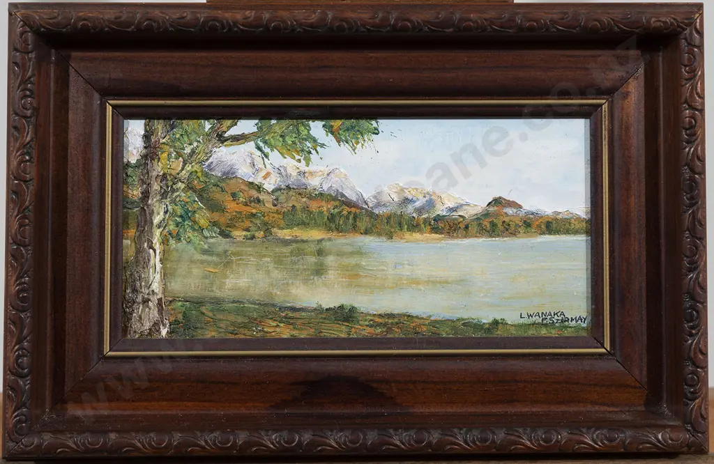 Frank Szirmay (1916 - 1985) - Lake Wanaka Image 1++