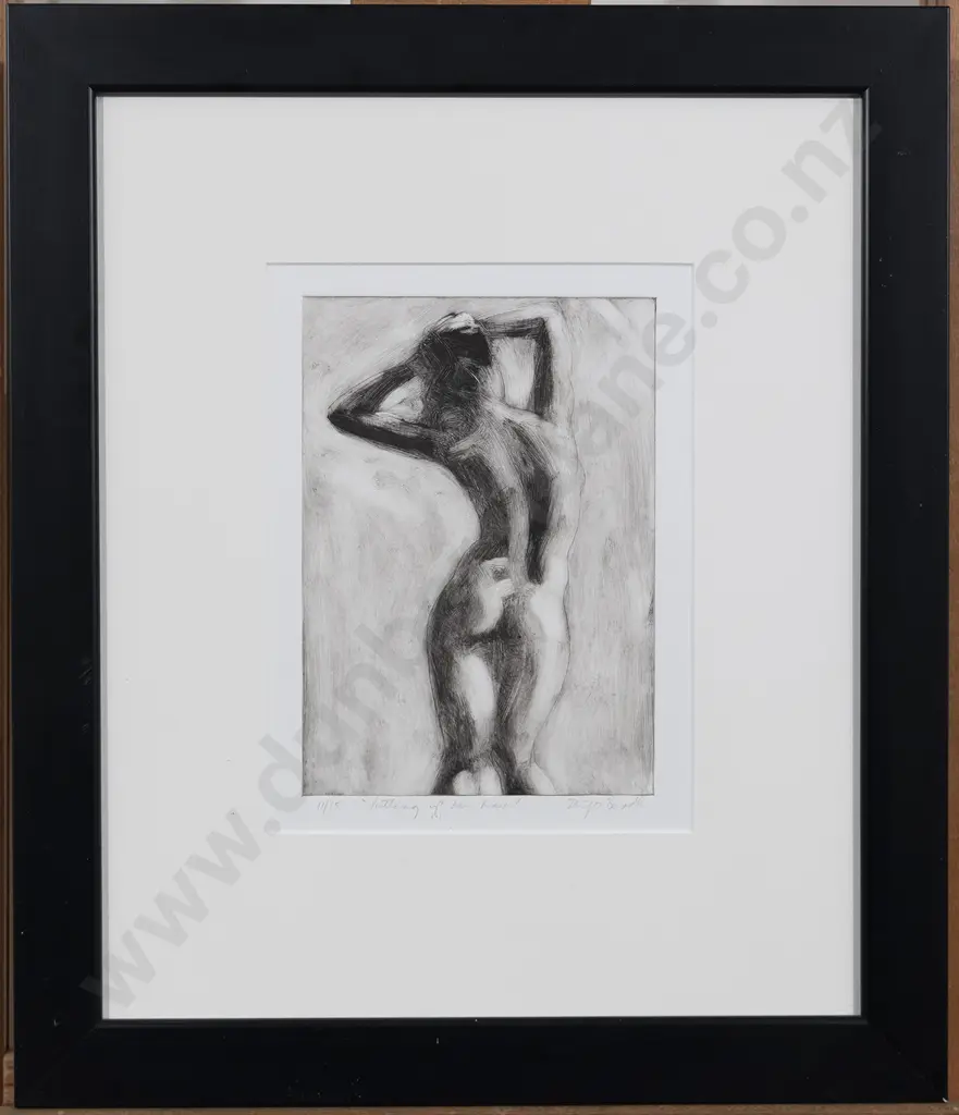 Philip Beadle (b 1959) - Putting Up Her Hair Image 1++