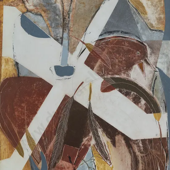 John Crawford (1951 - 2012) - Fox & Chicken