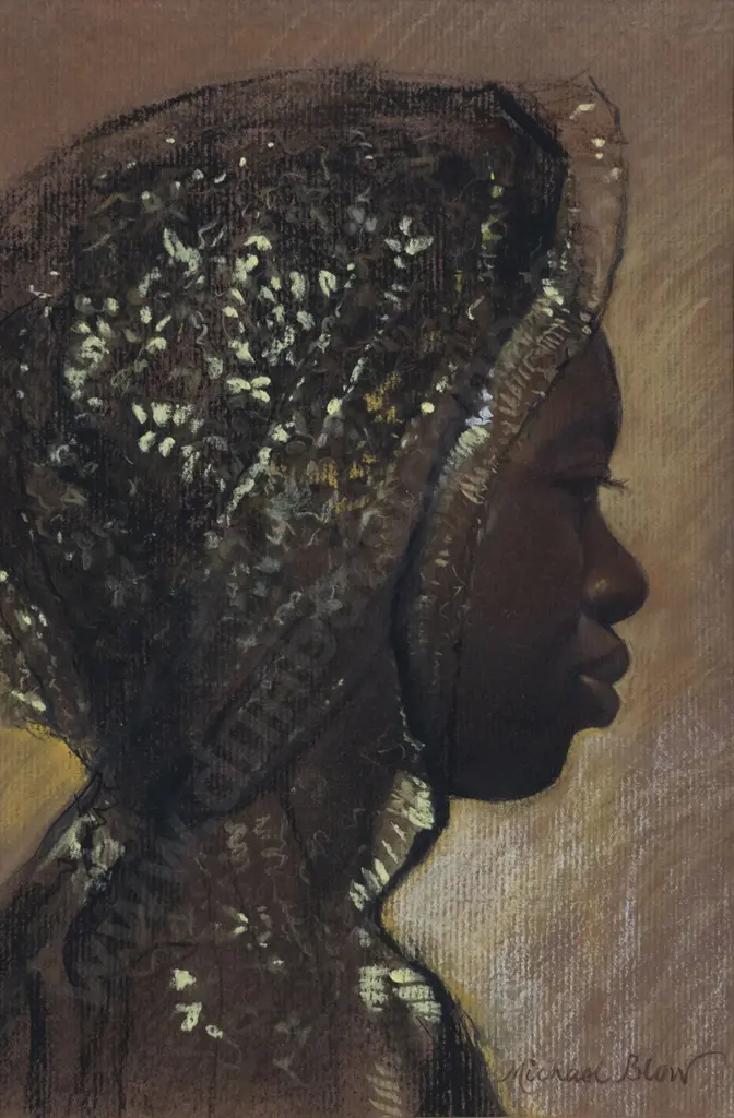 Michael Blow (b.1943) - No12 Gold Lace Image 1++