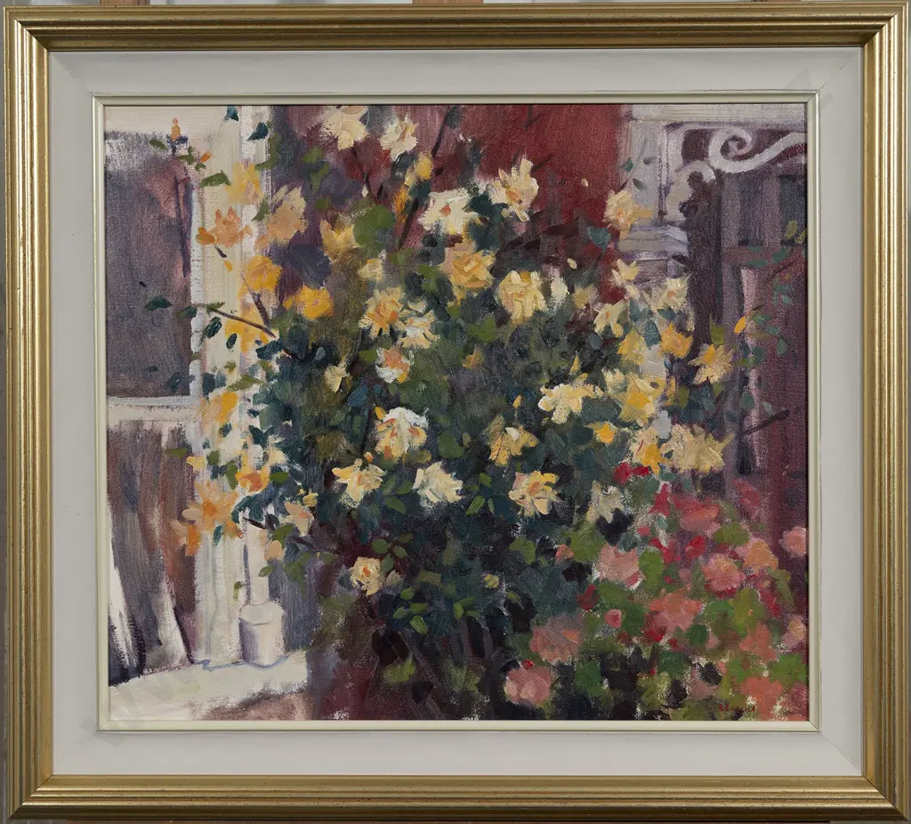 Brian Badcock (b 1952) - Old Roses Image 1++