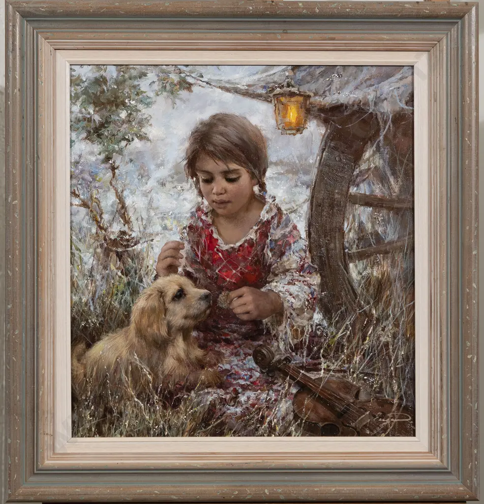Eugenea - Girl with Dog Image 1++