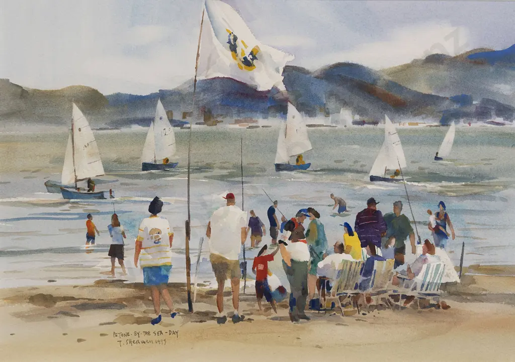 Ted Sherwin - Petone By The Sea Day Image 1++