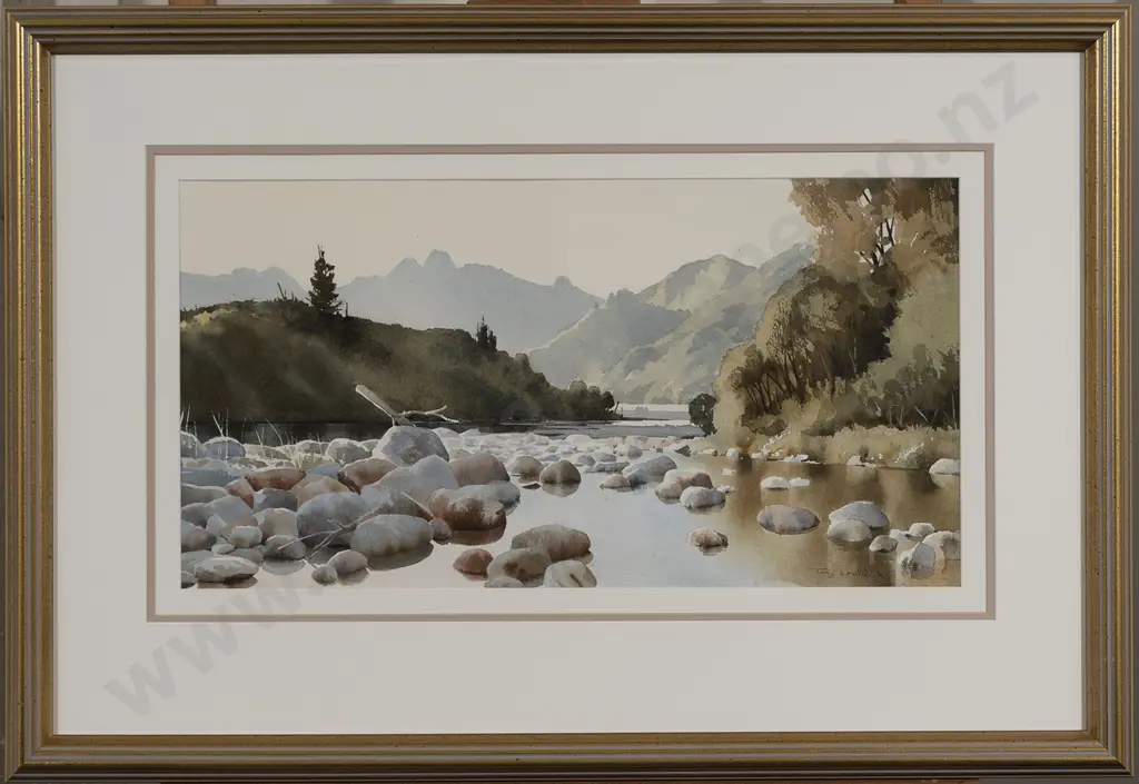 Tony Lewis - Tairua River Coromandel Image 1++