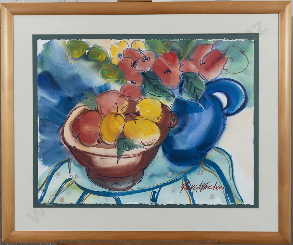 Royce McGlashan - Still Life with Fruit & Flowers Image 1++