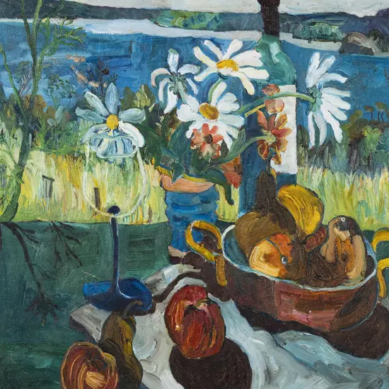 Kay Palmer - Still Life with Daisies