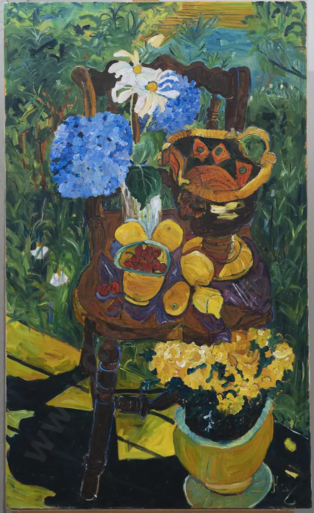 Kay Palmer - Still Life with Hydrangeas Image 1++