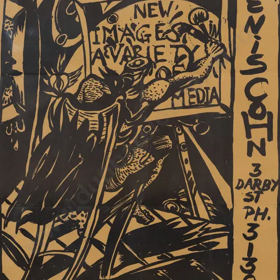 Philip Clairmont (1949-1984) - Exhibition Poster