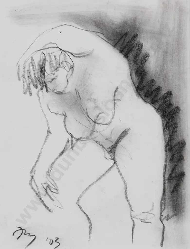 Patricia Fry (1924 - 2019) - Nude Study Image 1++